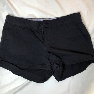 So Heritage Black Shorts